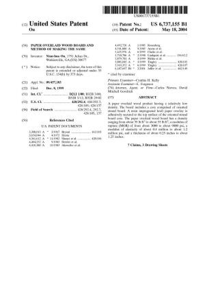 (12) United States Patent (10) Patent No.: US 6,737,155 B1 Ou (45) Date of Patent: May 18, 2004