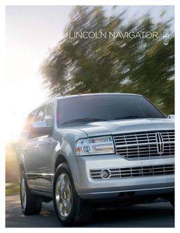 2013 Lincoln Navigator Brochure