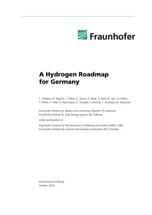A Hydrogen Roadmap for Germany