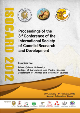 Proceedings of the 3Rd Conference of the International Society