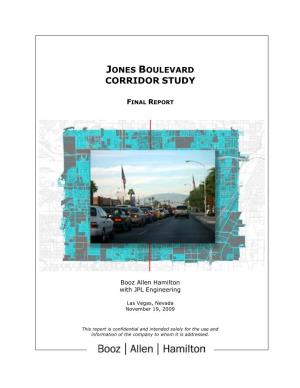 Jones Boulevard Corridor Study