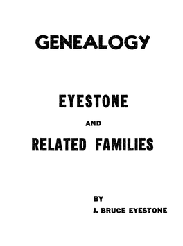 Genealogy Eyestone Related Families