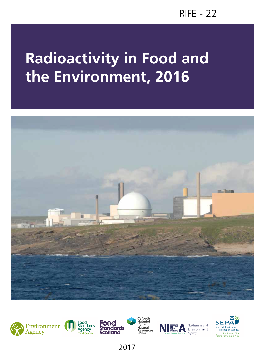 View Radioactivity in Food and the Environment (RIFE) Report 2016