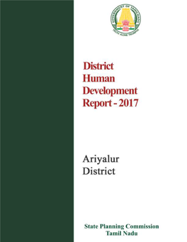 Ariyalur District Human Development Report 2017