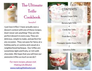 The Ultimate Trifle Cookbook