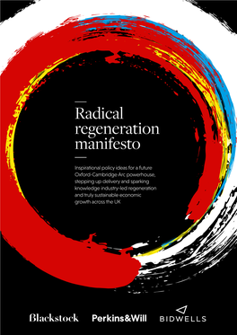 Radical Regeneration Manifesto