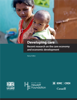 Recent Research on the Care Economy and Economic Development