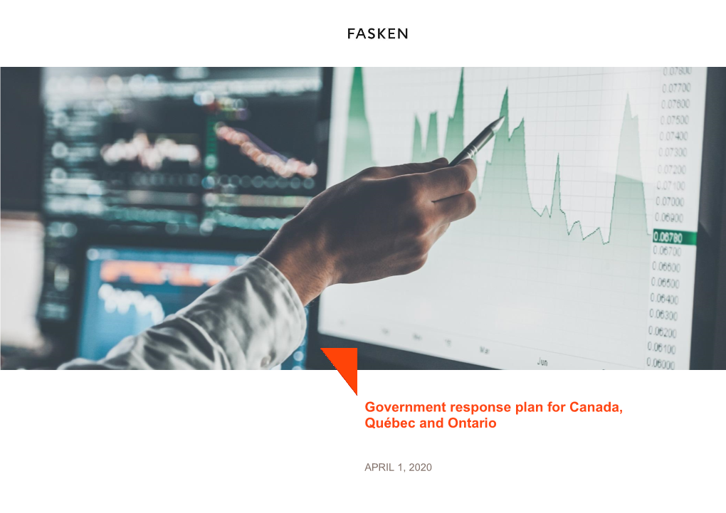 Fasken Government Response Plan (Canada-Qc -Ontario-BC)
