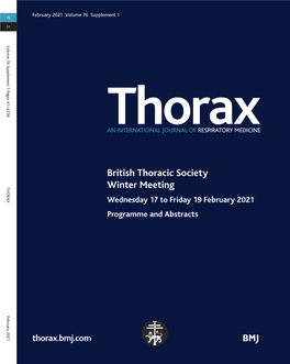 British Thoracic Society Winter Meeting