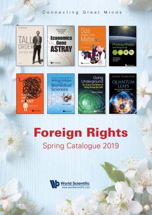 Spring Catalogue 2019