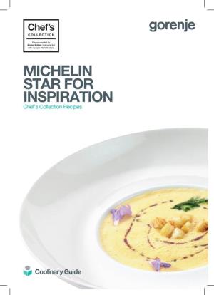 MICHELIN STAR for INSPIRATION Chef’S Collection Recipes 2 Chef's Collection Recipes