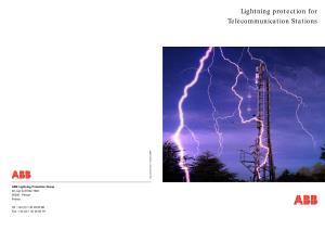 Lightning Protection for Telecommunication Stations Imp