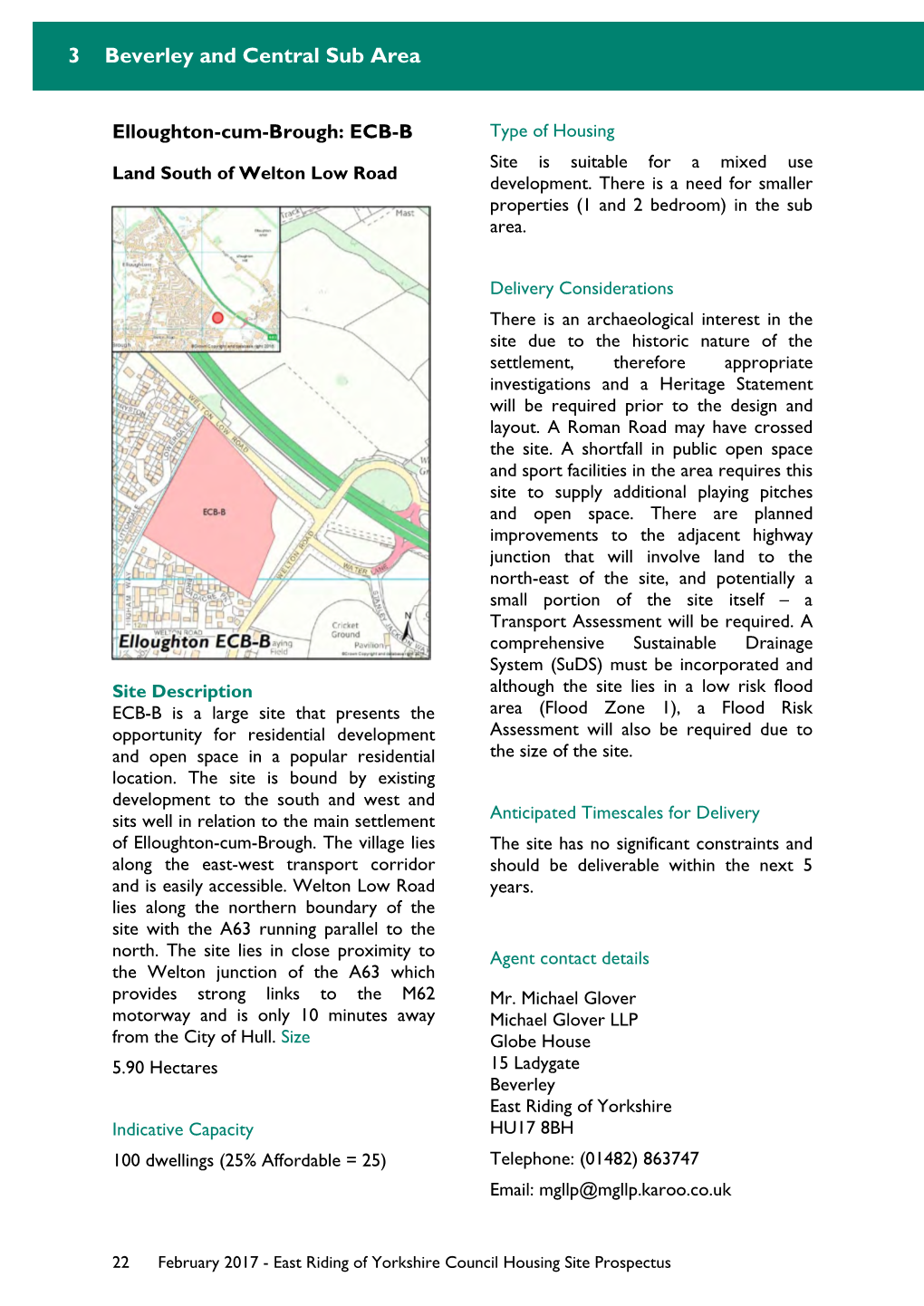 3 Beverley and Central Sub Area