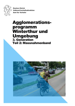 Agglomerations- Programm Winterthur Und Umgebung 3