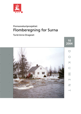 Flomberegning for Surna