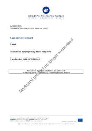 Public Assessment Report