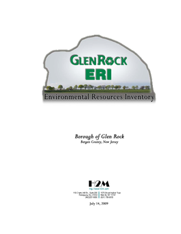 Glen Rock Environmental Resource Inventory, 2009