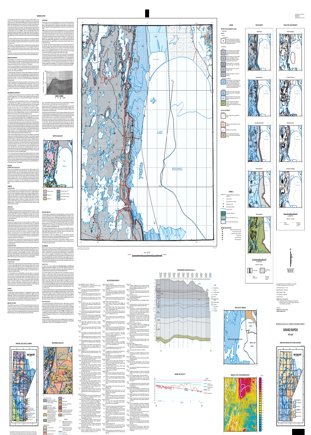 Bedrock Geology Compilation Map Series: Grand Rapids NTS