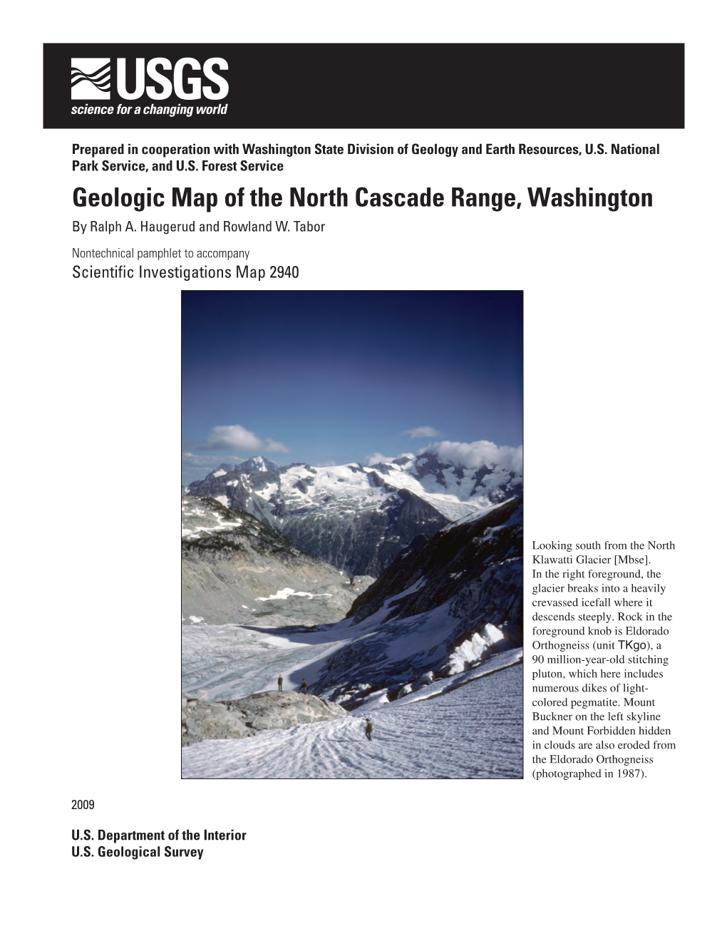 Geologic Map of the North Cascade Range, Washington by Ralph A