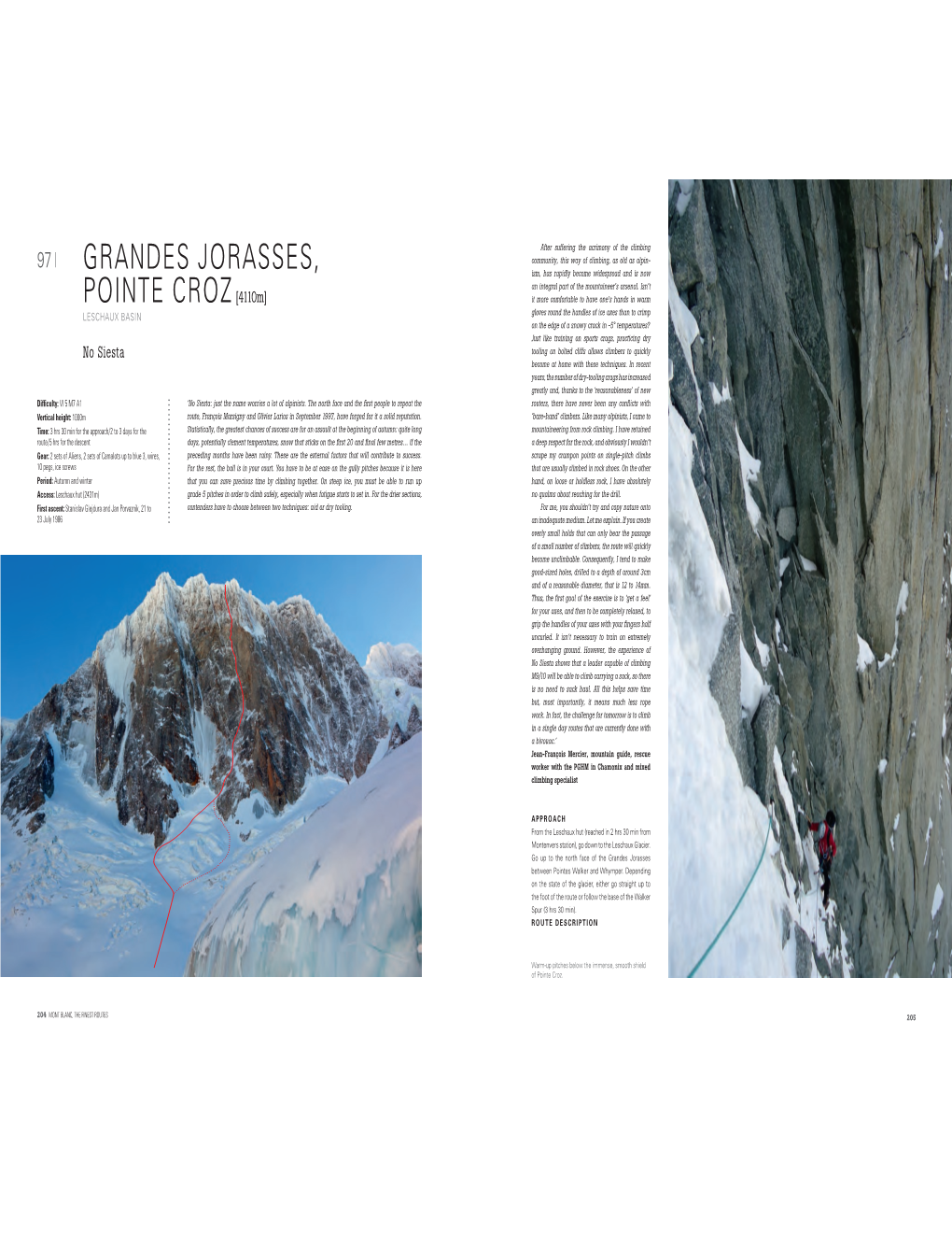 Grandes Jorasses, Pointe Croz