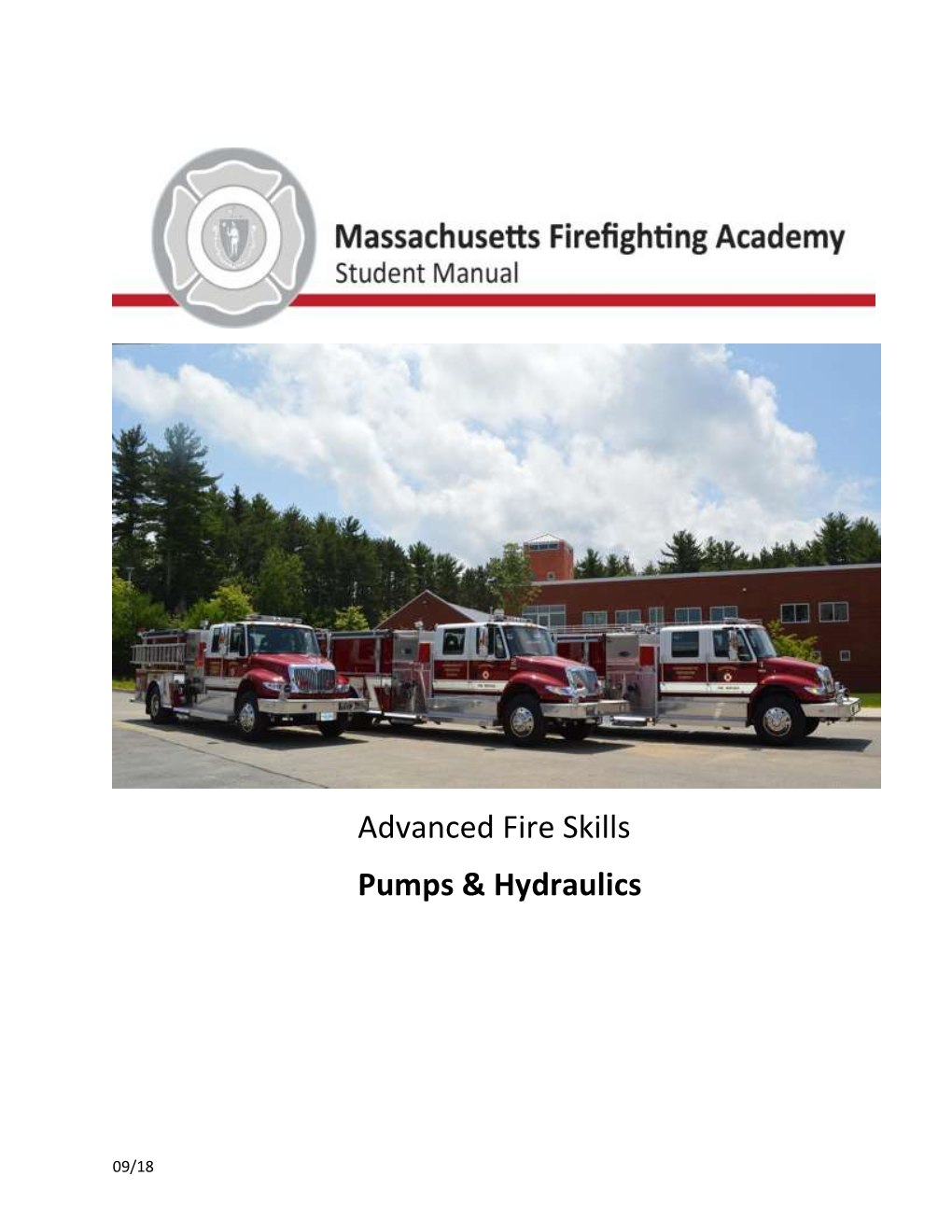 Advanced Fire Skills Pumps & Hydraulics