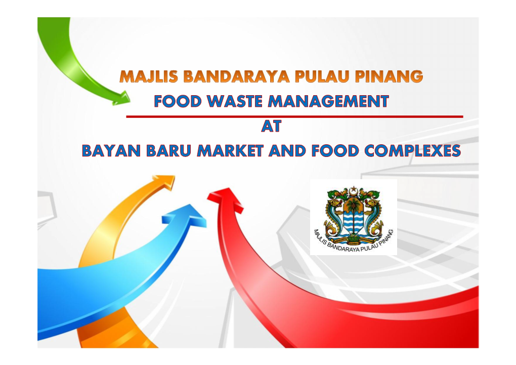 Food Waste Management at Bayan Baru Market