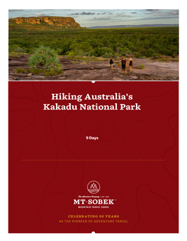 Hiking Australia's Kakadu National Park