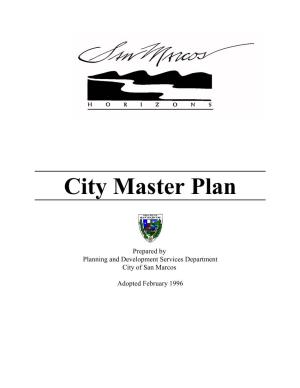 Horizons Comprehensive Master Plan