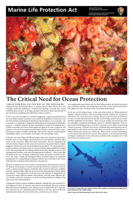 Marine Life Protection Act U.S