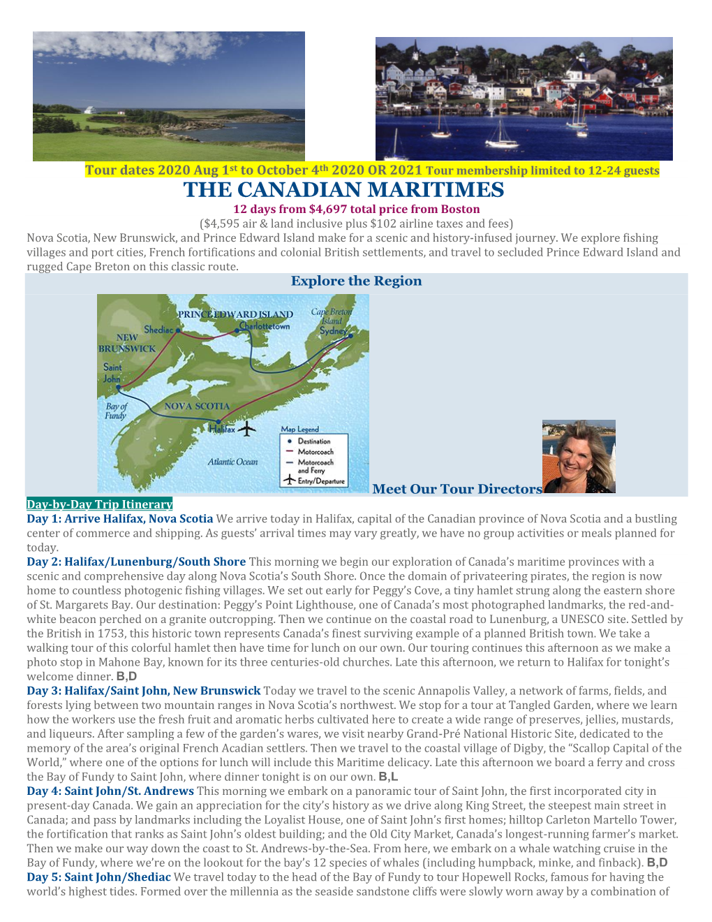 The Canadian Maritimes