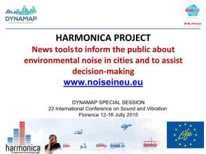 Results of the HARMONICA Project • Possible Links Between DYNAMAP and HARMONICA