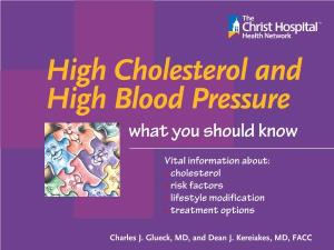 High Cholesterol and High Blood Pressure What You Should Know