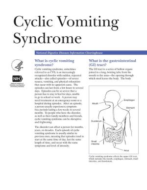 Cyclic Vomiting Syndrome