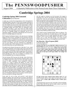Cambridge Springs 2004