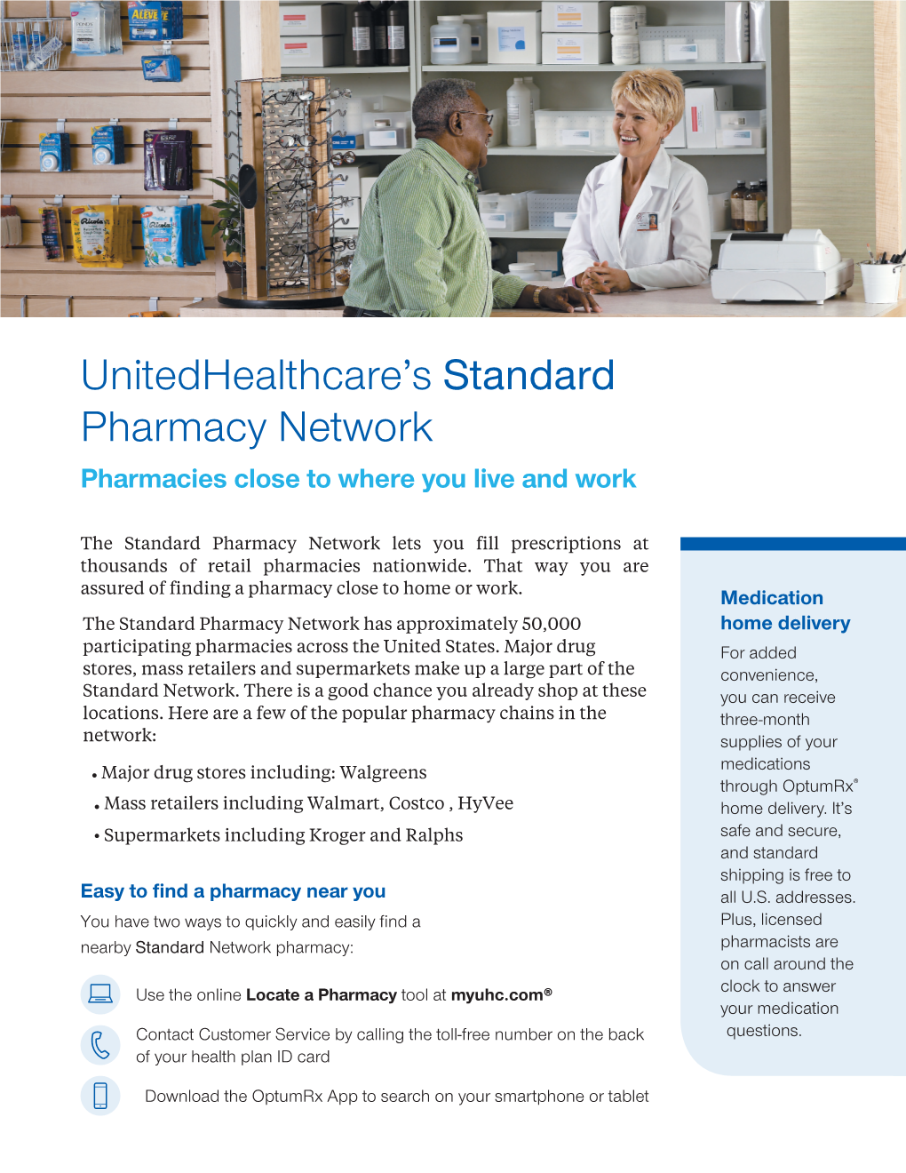 Unitedhealthcare's Standard Pharmacy Network