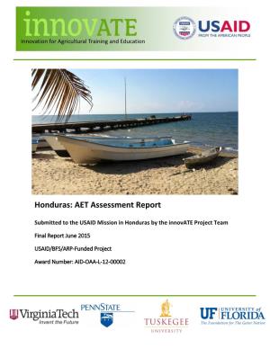 Honduras AET Assessment