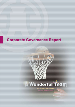 Corporate Governance Report Foreword