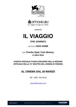 Il Viaggio (The Journey)