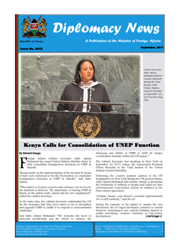15Th Edition of Diplomacy News Enewsletter