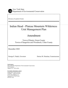 2005 Indian Head-Plateau Mountain Amendment (PDF)