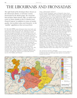 The Libournais and Fronsadais