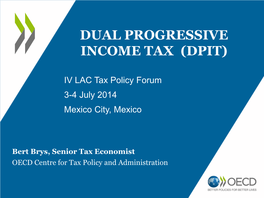 Dual Progressive Income Tax (Dpit)