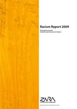Racism Report 2009