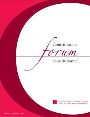 Constitutionnel Constitutional