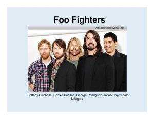Foo Fighters.Pptx