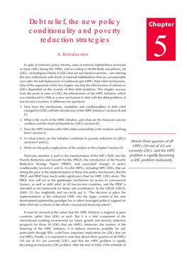 Debt Relief, the New Policy Conditionality and Poverty Reduction Strategies 137
