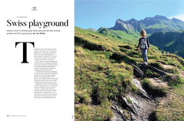 Swiss Playground Family Travel in Switzerland Allows Parents the Best of Both Guided and DIY Experiences