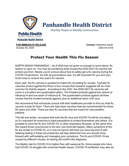 Protect Your Health This Flu Season