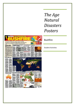 The Age Natural Disasters Posters