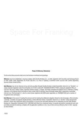 Space for Franking